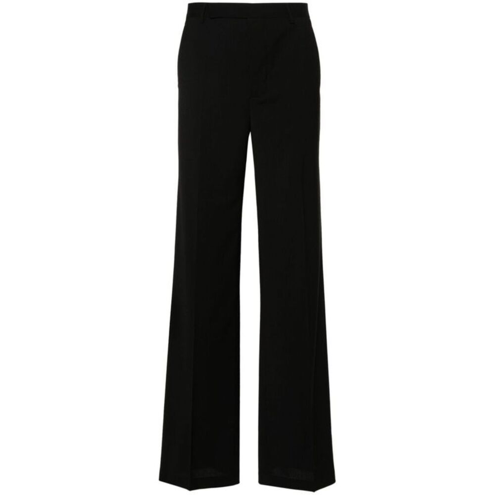 Rick Owens Women Straight Wool Trousers